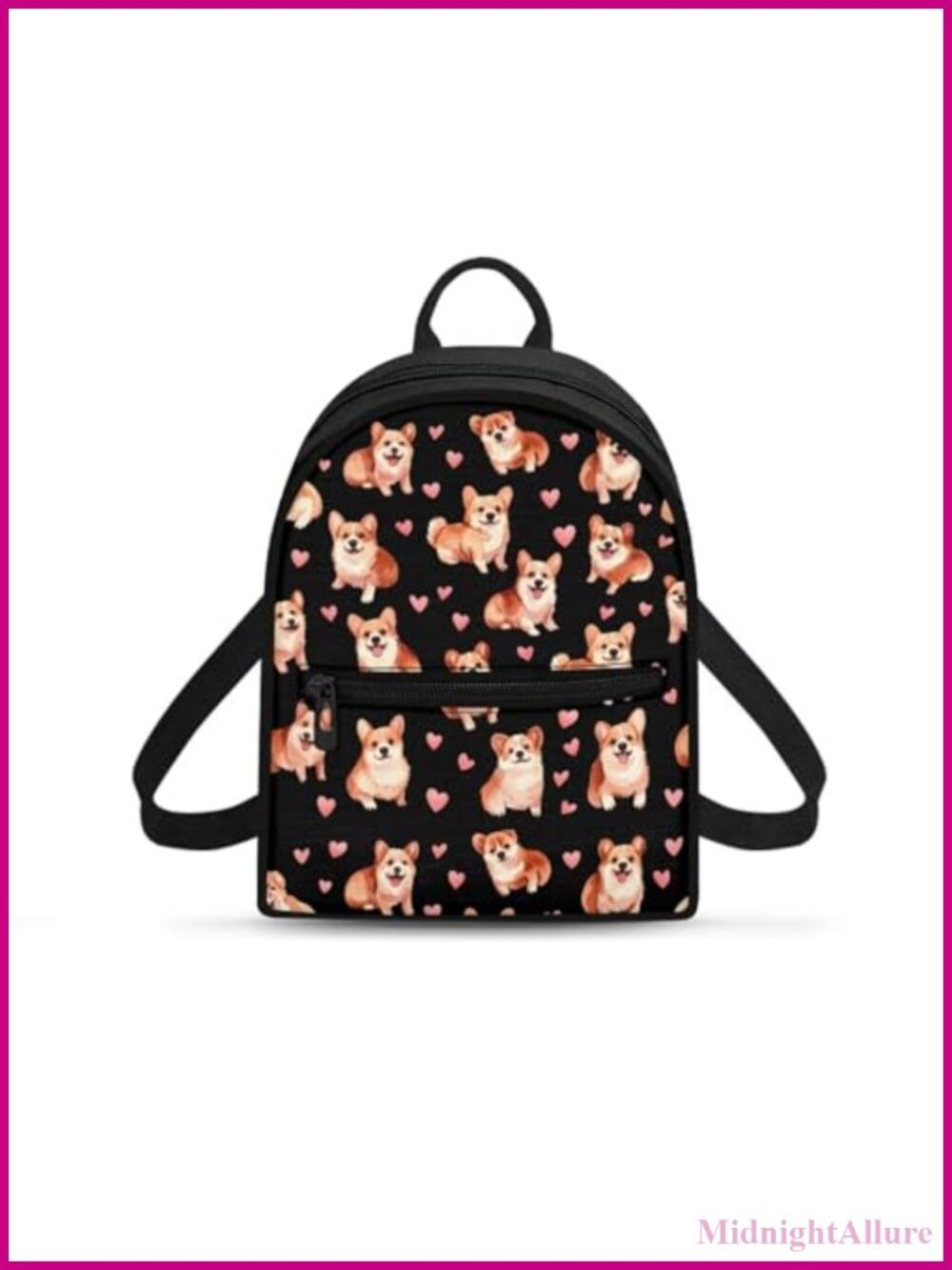 Mini Backpack Purse Polyester Women Cute Lightweight Daypack 9 inch Travel